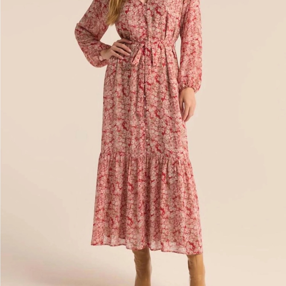 Z Supply Della Floral Maxi Dress